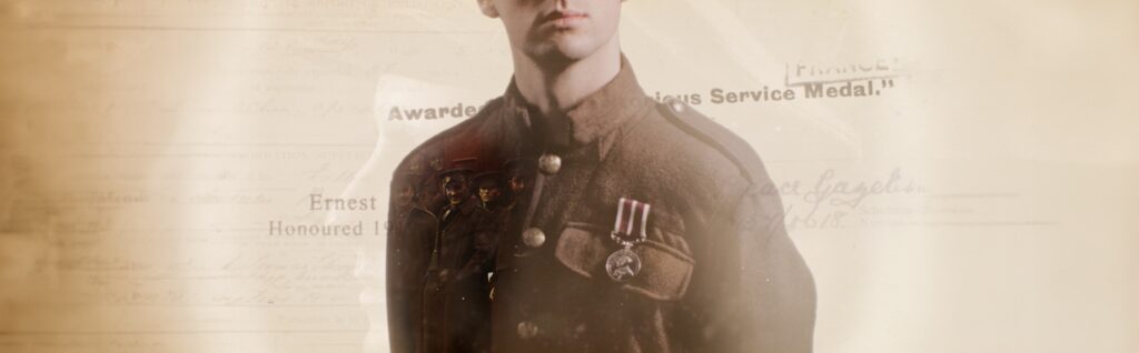 RATCHET - Ancestry - Coronation Ad - Man in uniform