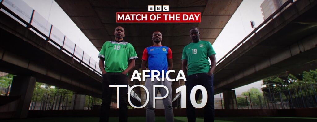 RATCHET - BBC - Match of the day Africa Podcast - Top 10